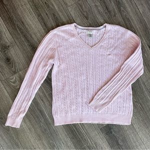 Vintage Baby Pink IZOD Sweater